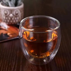 شات قهوه فنجان پیرکس دوجداره کد 1183