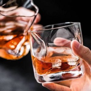 لیوان دفورمه ویسکی شفاف پک شش عددی کد 1299